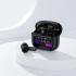 ACEFAST W6 TWS Earbuds ANC + ENC Noise Cancelling Earphones with Smart Screen Display - Black